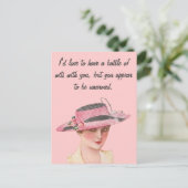 機知比べ ポストカード (スタンド正面)