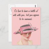 機知比べ ポストカード (正面/裏面)