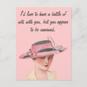 機知比べ ポストカード (正面)