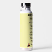 機織りの詩 ウォーターボトル (右面)