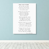 機織りの詩 キャンバスプリント (インサイチュ (ウッドフロア))