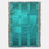 機織り，リボン スローブランケット (正面縦)