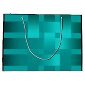 機織り，リボン ラージペーパーバッグ (裏面)