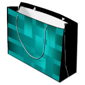 機織り，リボン ラージペーパーバッグ (裏面アングル)