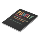 機能おもしろいおじさん定義、レジェンドハ素晴らしーロ ノートパッド (回転)