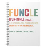 機能おもしろいおじさん定義、レジェンドハ素晴らしーロ ノートブック (正面)