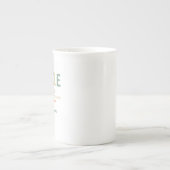 機能おもしろいおじさん定義、レジェンドハ素晴らしーロ ボーンチャイナマグカップ (正面)