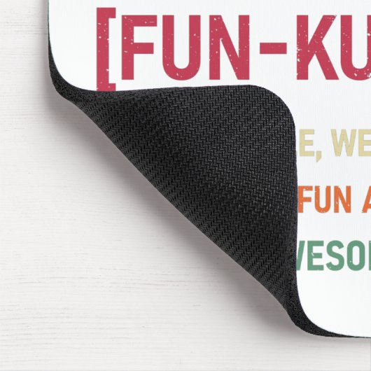 機能おもしろいおじさん定義、レジェンドハ素晴らしーロ マウスパッド (コーナー)