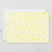 機能のプレゼ結婚ンテーション 招待状 (裏面)