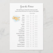 機能を推測ゲームボーイテディベアカード プログラム (正面)