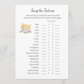 機能を推測ゲームTeddy Bearカード プログラム (正面)