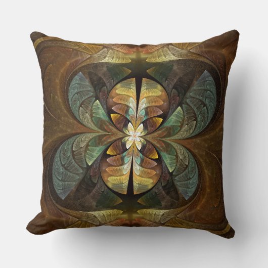 機能マトリックスのまわりに抽象芸術 クッション (正面)