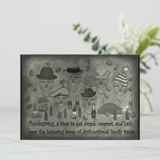 機能不全のファミリーダイナー 招待状 (スタンド正面)