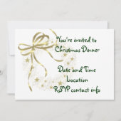 機能不全の饗宴 招待状 (裏面)