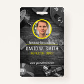 機能体育インストラクターのコーチ バッジ (正面)