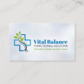 機能性医療業務 名刺 (正面)