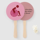 機能無効のコミュニティ向けプログラム扇風機 ハンドファン (正面&裏面)