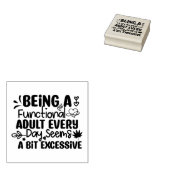 機能的な大人スタンプ ラバースタンプ (押印)