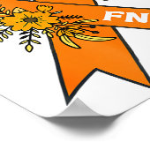 機能的神経障害啓発 Fnd 戦争 ポスター (角)