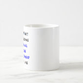 機能素晴らし医 コーヒーマグカップ (中央)