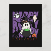 機転おもしろい | ハッピーハローウィン魔法&いたずら シーズンポストカード (正面)