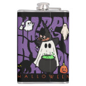機転おもしろい | ハッピーハローウィン魔法&いたずら フラスク (裏面)