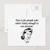 機転と皮肉 ポストカード (正面/裏面)