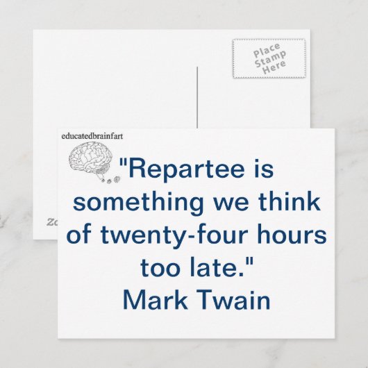 機転の利く ポストカード (正面/裏面)