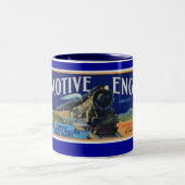 機関士のブドウ ツートーンマグカップ (中央)