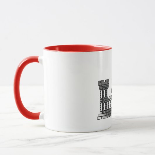 機関士団第20旅団-空挺クロム城 マグカップ (左)