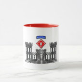 機関士団第20旅団-空挺クロム城 マグカップ (中央)