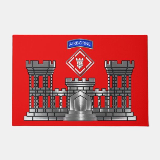 機関士第20旅団空挺部隊 ドアマット (正面)