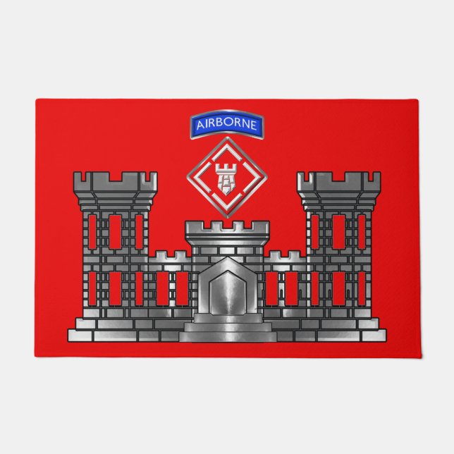 機関士第20旅団空挺部隊 ドアマット (正面)