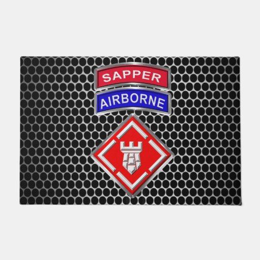 機関士第20旅団空挺部隊 ドアマット (正面)