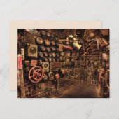 機関室はがき ポストカード (正面/裏面)