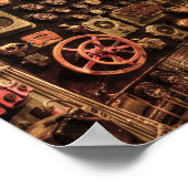 機関室ポスター ポスター (角)