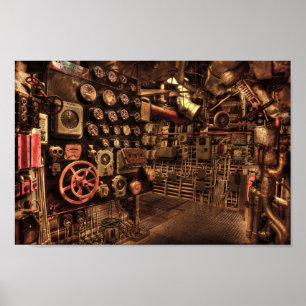 機関室ポスター ポスター