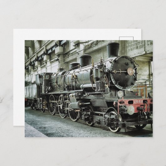 機関室 ポストカード (正面/裏面)