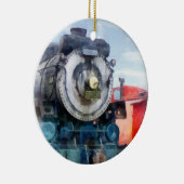機関車とカボース セラミックオーナメント (右)