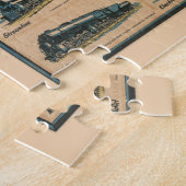 機関車の州の地統一された図 ジグソーパズル (側面)