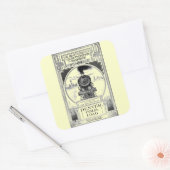 機関車の消防団及びエンジンの同胞団 スクエアシール (封筒)