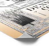 機関車の消防団及びエンジンの同胞団 ポスター (角)