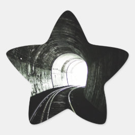 機関車トンネル 星シール