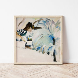 機関車付きムルナウ | Kandinsky ポスター