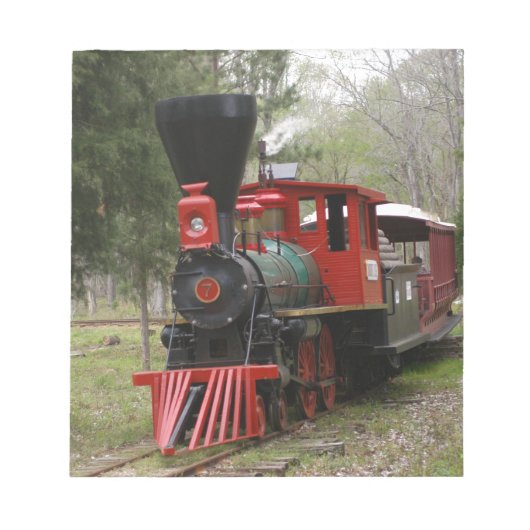 機関車写真 ノートパッド (正面)