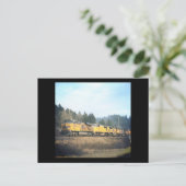 機関車列車はがき ポストカード (スタンド正面)