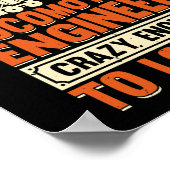 機関車士エンジニアリングデザイン ポスター (角)