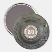 機関車工事 マグネット (正面/裏面)