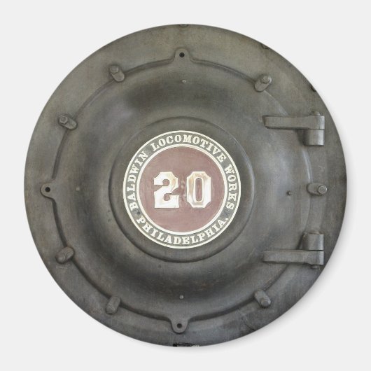 機関車工事 マグネット (正面)