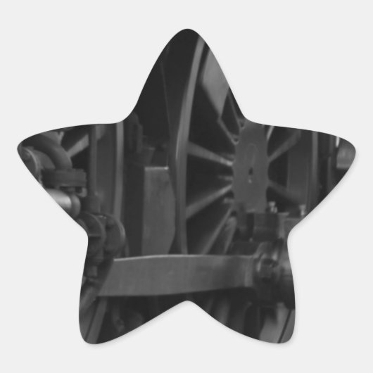 機関車整備士学校 星シール (正面)